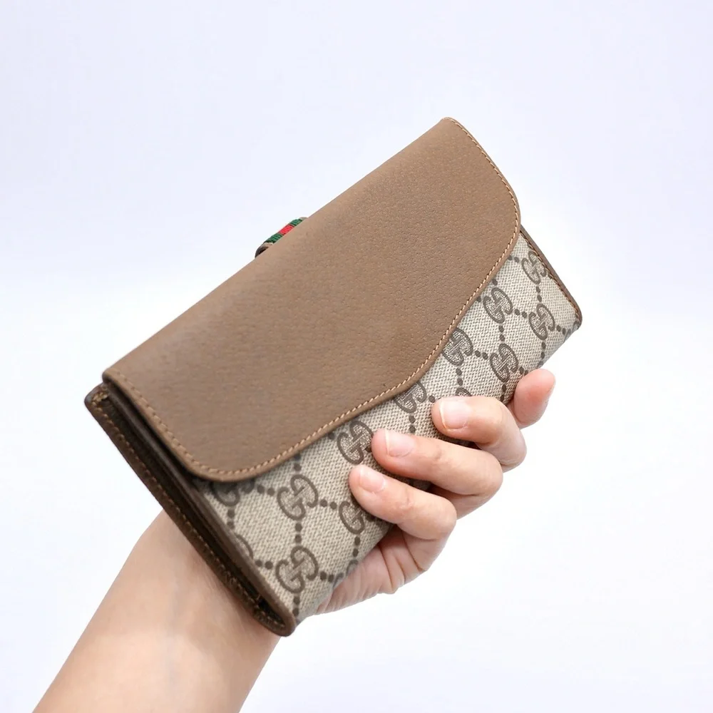 🍓GUCCI PVC Long Wallet - Picture 4 of 10